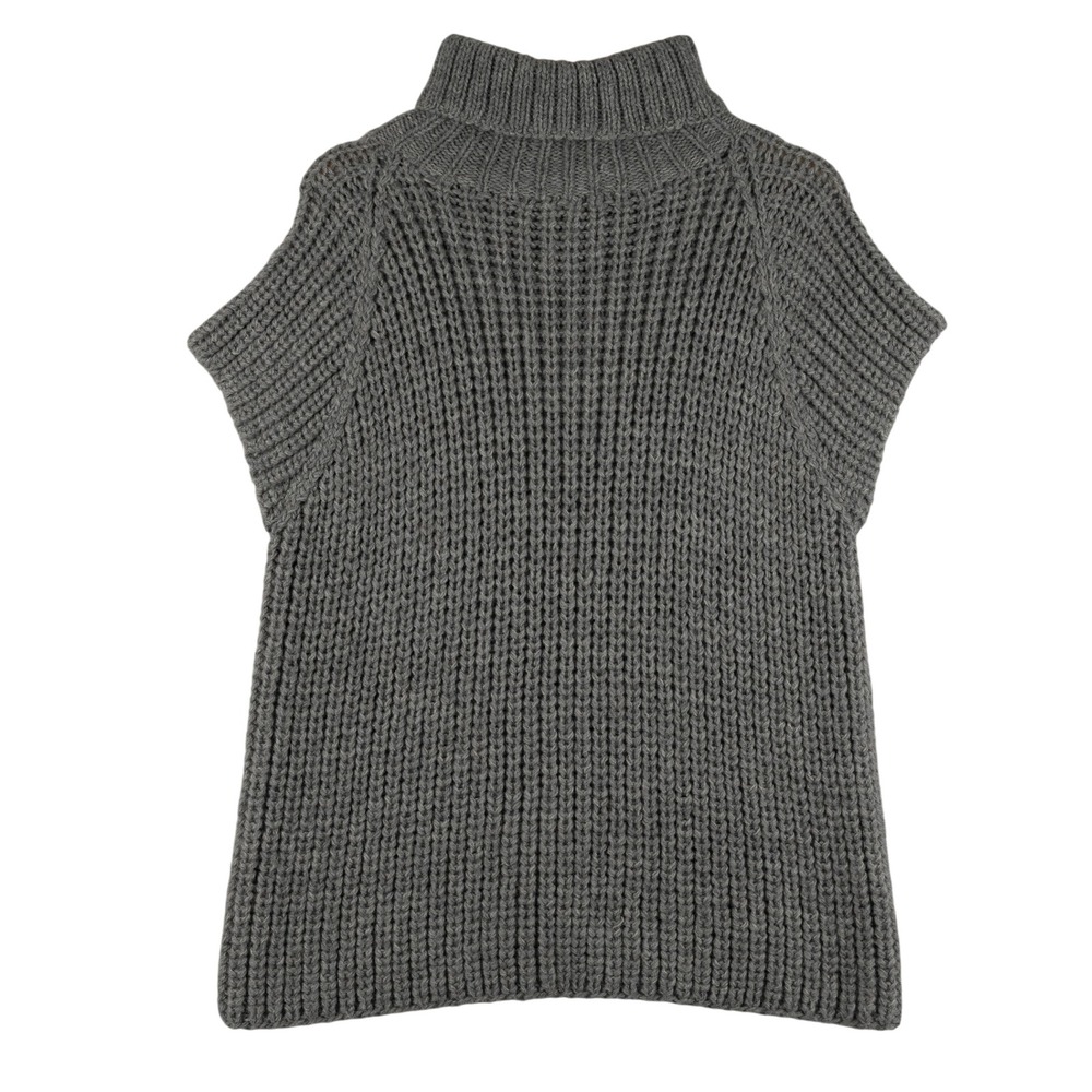 Smythe x Augden Alpaca Knit Wool Turtleneck Sweater Vest Medium‎ - Picture 2 of 8